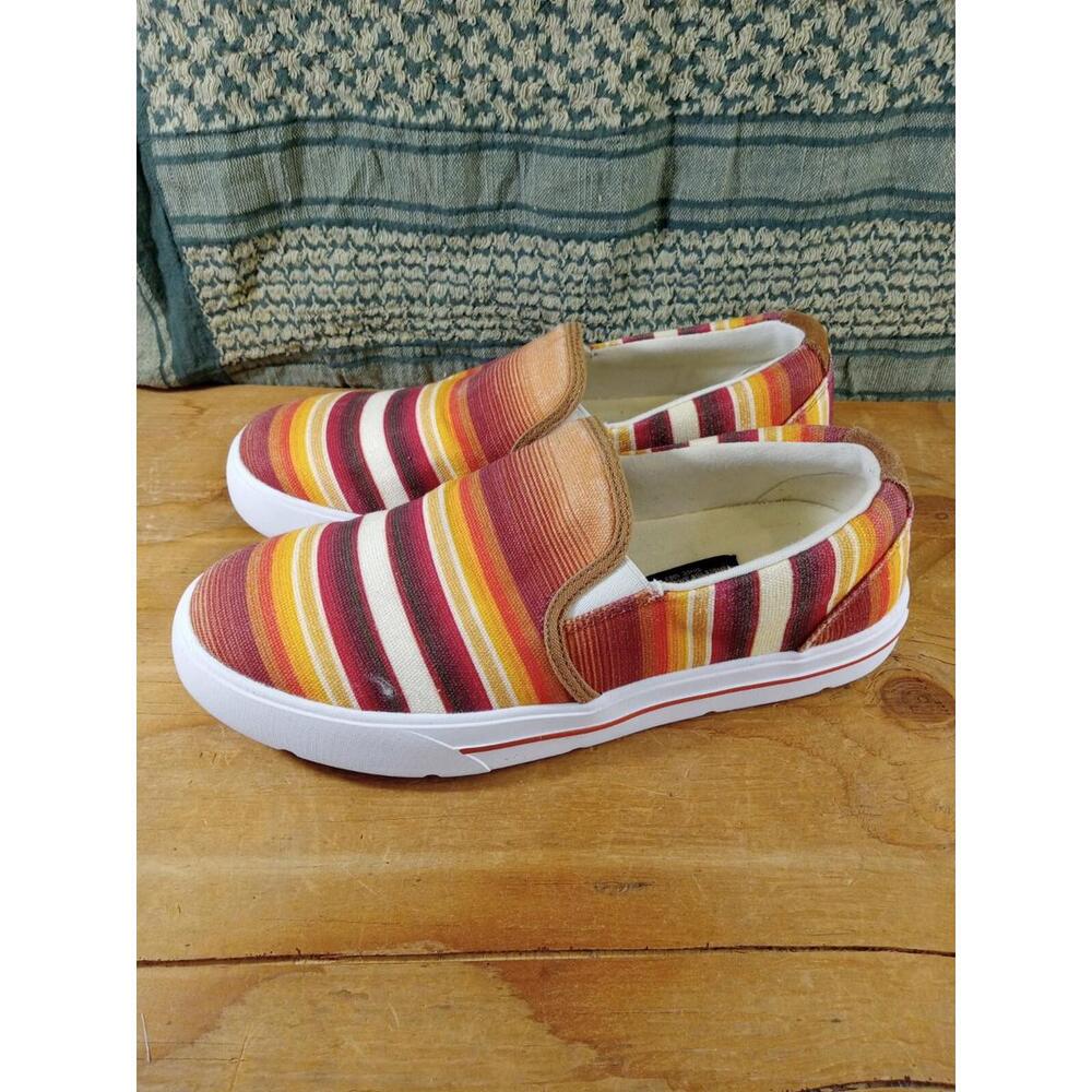 PENDLETON Women's Size 8 Slip-On Shoe, Ralston Multi Stripe GC